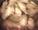やさしいお酢で手羽元りんご煮作り方2写真
