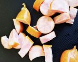 レンジで簡単！濃厚カルボナーラ風ごはん作り方1写真