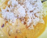 レンジで簡単！濃厚カルボナーラ風ごはん作り方4写真