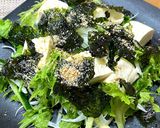 お豆腐と韓国海苔のサラダ作り方6写真