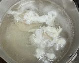 ポーチドエッグの豆まめサラダ♪作り方1写真