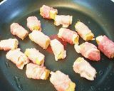 晩御飯にもお弁当にも❤厚揚げの甘辛肉巻き作り方4写真