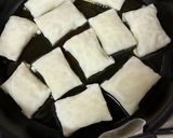 餃子の皮でチーズパリパリ作り方4写真