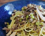 バター香るナスとエリンギのパスタ作り方11写真
