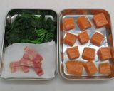 牛乳消費！鮭とほうれん草のクリームパスタ作り方2写真