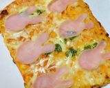 イースターピザプレート♪作り方3写真