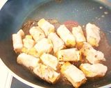 晩御飯にもお弁当にも❤厚揚げの甘辛肉巻き作り方5写真