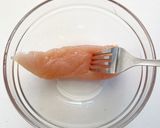止まらない！ささみの胡麻マヨサラダ作り方1写真