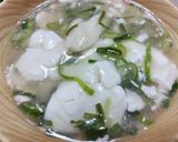 ささみと豆腐のとろ~りスープ作り方6写真