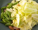 春キャベツのぺぺロンチーズペッパー作り方3写真