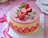 ♡キュートな苺の生チョコ・フレジエ♡作り方57写真