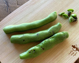 ほくほくおいしい サヤごと茹でそらまめ作り方1写真