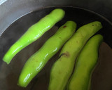 ほくほくおいしい サヤごと茹でそらまめ作り方3写真