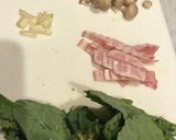 春・のらぼう菜のペペロン風スパゲティ作り方1写真