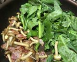 春・のらぼう菜のペペロン風スパゲティ作り方3写真