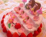 ひな祭り☆ひな壇イチゴショートケーキ☆作り方6写真
