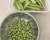 実えんどうの季節だよ〜〜✨豆ご飯作り方2写真
