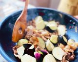 ナスとピーマンの豚バラ味噌炒め作り方5写真