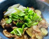 ナスとピーマンの豚バラ味噌炒め作り方6写真