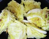 春キャベツの蒸し焼き作り方4写真