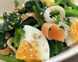 ほうれん草のサラダ作り方9写真