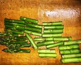 焦がしベーコンとアスパラのスープ作り方5写真