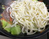 旬のたけのこで・焼きうどん作り方9写真