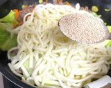旬のたけのこで・焼きうどん作り方10写真