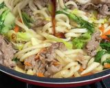 旬のたけのこで・焼きうどん作り方14写真