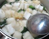 大根とはんぺんの幸せスープ作り方4写真