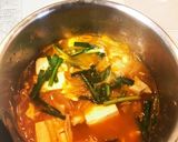 豆腐＆えのき・ピリ辛キムチスープ作り方5写真