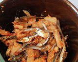 煮干しとタケノコの味噌炒め作り方4写真