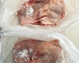 鶏もも肉とキノコのクリーム煮ブリーチーズ作り方1写真