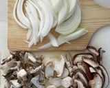 鶏もも肉とキノコのクリーム煮ブリーチーズ作り方6写真
