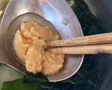 タケノコ・ワカメ・ネギの味噌汁作り方6写真