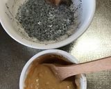 黒すりごまきなこグラノーラ三層ヨーグルト作り方1写真