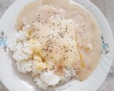 簡単★レトルトものにスライスチーズ作り方3写真