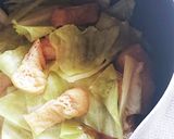 簡単副菜★キャベツと油揚げの煮びたし作り方4写真