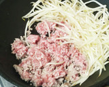 10分で完成★もやしとひき肉のピリ辛炒め作り方3写真