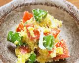 スナップえんどう新玉ねぎでポテトサラダ作り方4写真