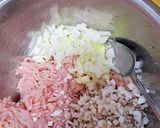 お弁当に作り置きおかず自然解凍で鶏つくね作り方1写真