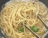 そら豆のレモンクリームパスタ作り方6写真
