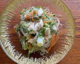 鶏ささみと搾菜の春雨サラダ作り方9写真