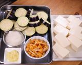 なすと豆腐の揚げ出し和風みぞれあんかけ作り方1写真