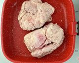 鶏もも肉とキノコのクリーム煮ブリーチーズ作り方7写真
