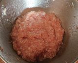 卵無し！れんこん入りむっちり鶏ハンバーグ作り方2写真