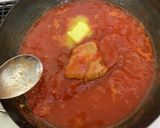 鶏むね肉と三つ葉の冷菜〜赤酒トマトソース作り方2写真