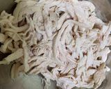 鶏むね肉と三つ葉の冷菜〜赤酒トマトソース作り方7写真