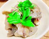 蓮根とイカゲソの赤酒肝味噌炒め作り方7写真