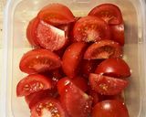 ハーブのトマトサラダ作り方1写真